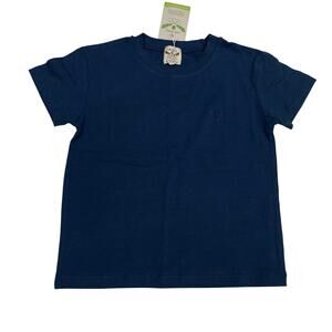 NWT The Oaks Apparel 6Y SS Signature Tee in Navy
